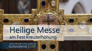 14092023  0900 Uhr  Katholischer Gottesdienst LIVE  Basilika St Cyriakus DuderstadtEichsfeld [upl. by Lovash]