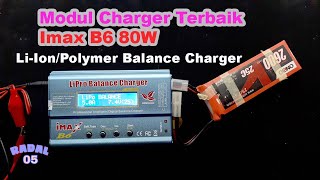 Imax B6 80W Li ion polymer Balance charger Baterai RC terbaik [upl. by Shayn697]