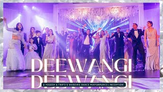 Deewangi Deewangi  Yogesh amp Triptis Wedding Dance Performance  Reception [upl. by Goldfinch]