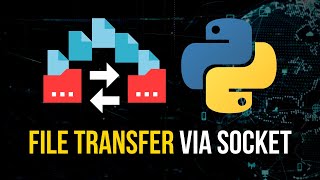 File Transfer via Sockets in Python [upl. by Lekram75]