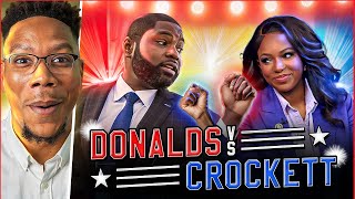 Byron Donalds vs Jasmine Crockett DEBATE UNDERCARD [upl. by Liris]