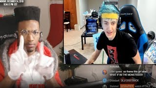 ETIKA REACTS TO NINJA ON BULLYING [upl. by Ycart584]