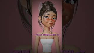 Zepeto Girl Face Tutorial 🩷🫶🏽 y2kpreppy enjoy [upl. by Oisor201]