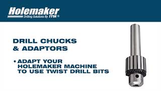 Holemaker Drill Chuck amp Adaptor [upl. by Christis64]