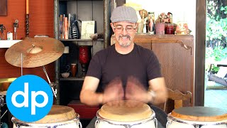 Learn to Play Conga Drums Basic Tumbao Rhythm [upl. by Gudrin]