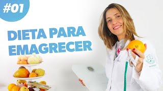 Dieta para Emagrecer  PARA EMAGRECER DE VEZ · Parte 1 [upl. by Leahcym49]