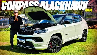 Novo Jeep Compass Black Hawk 2025  20 TURBO E 4X4 QUANTO CUSTA O SUV MAIS RÁPIDO DO BRASIL [upl. by Malloch819]