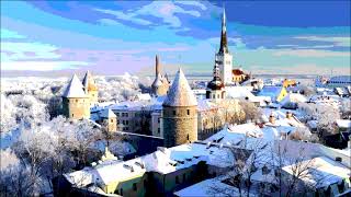 Winter morning of Tallinn Original piano solo music [upl. by Labannah]