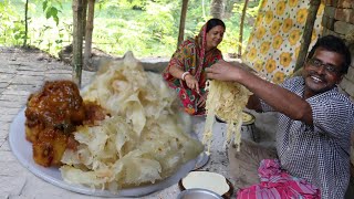 একদম দোকানের মতো পেটে পরোটা আর আলু কোশা রান্না হলো আমাদের বাড়িতে  Petai Paratha Recipe Street Styl [upl. by Ardnaed]