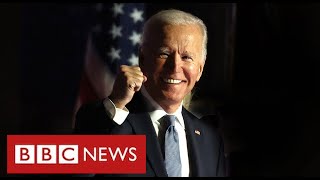 Joe Biden wins US election to become 46th President  BBC News [upl. by Mcdermott195]