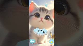 🐱Hello Kittyshortsfeedhellokitty music song kidsvideo cute shorts cat kittyvideokid [upl. by Haiel]