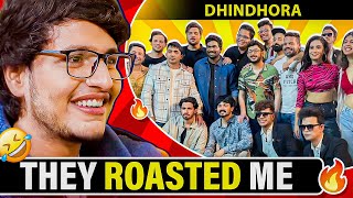 Getting Roasted by Indias Biggest Youtubers at Dhindora Shoot [upl. by Orferd]