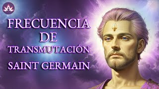 MÚSICA PARA TRANSMUTAR LO NEGATIVO EN POSITIVO  FRECUENCIA SAINT GERMAIN LA LLAMA VIOLETA [upl. by Onaivlis]