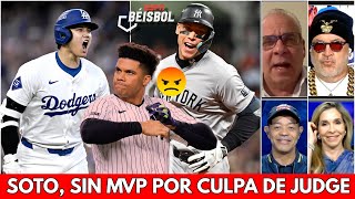 OHTANI Y JUDGE serán MVP de forma UNÁNIME JUAN SOTO sin CHANCES EL JUEZ lo OPACÓ  ESPN Beisbol [upl. by Dadelos474]