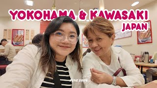 Japan Vlog A day in Yokohama amp Kawasaki [upl. by Lladnek779]