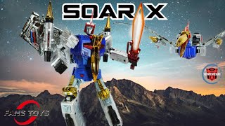 Retro FansToys FT05X Soar AKA Swoop Limited Edition Metallic [upl. by Hnim240]