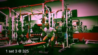 JACKEDTHLETE Squat 1 [upl. by Lybis]