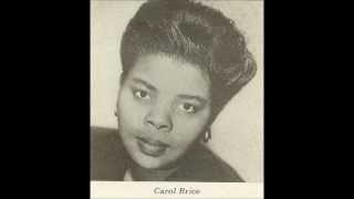 Bach Esurientes sung by Carol Brice 1947 [upl. by Belle]