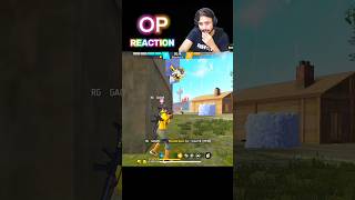 OP REACTION RG GAMER 1 VS 4 freefire shorts garenafreefire [upl. by Dnalyr370]