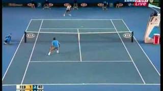 Federer vs Tipsarevic Australian Open 2008 highlights [upl. by Benita]