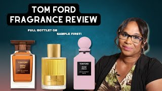 TOM FORD FRAGRANCE REVIEWROSE PRICK COSTA AZZURRA amp EBENE FUME [upl. by Savina]