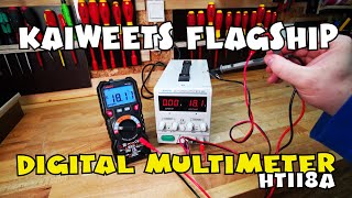 Kaiweets digitales Multimeter HT118A [upl. by Treble]