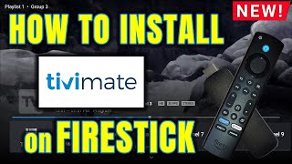 🎬🎦 TIVIMATE  LATEST VERSION 🎦🎬HOW TO INSTALL ON FIRESTICK  STEP by STEP [upl. by Moscow]