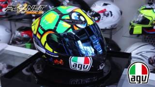 Capacete AGV K3 Turtle Valentino Rossi  PlanetBikeShopcombr [upl. by Bartko]