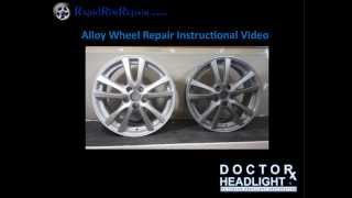 DIY Wheel Restoration Video Free Alloy Wheel Repair Training Video 1 Overview [upl. by Yvon]