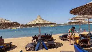 Sharm el Sheikh Xperience Kiroseiz Parkland sand beach april 2023 [upl. by Atikkin]