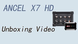 ANCEL X7 HD Unboxing Video [upl. by Eugenio]