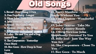 Nonstop Old Songs 70s 80s 90s  All Favorite Love Songs [upl. by Elyrad]