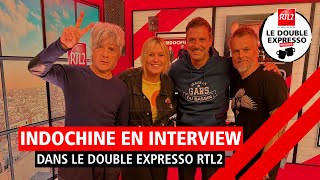 Indochine dans Le Double Expresso RTL2 130924 [upl. by Camus]