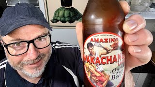 Wakachangi Lager Beer Review PLUS Bacon Cheeseburger Hand Pie Recipe with special Guest The Dude [upl. by Paget758]