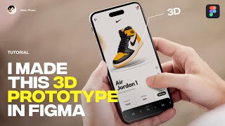 How to make a 3D Prototype with Figma  Tutorial [upl. by Lardner]