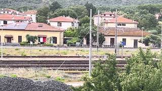 Frecciabianca Intercity E Merci A Orbetello [upl. by Allecram]