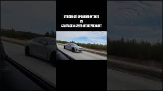 Kia Stinger GT1 VS Scatpack Challenger [upl. by Sheffie]