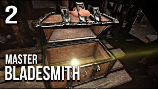 Master Bladesmith VR Episode 2 Lets See Whats Inside These Secret Chests [upl. by Dnomder526]