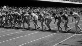 Zatopek Wins Olympic 10000m amp 5000m Double Gold  Helsinki 1952 Olympics [upl. by Neryt]