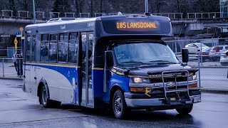 TransLink CMBC Bus Ride  2016 Chevrolet 4500Girardin G5  16549 [upl. by Nottus]