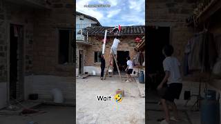 Fail Chinese Comedy Video 🤣 chinafunny china funny unbelievablestories badluck shorts [upl. by Blodgett83]