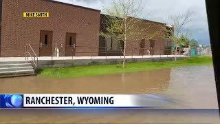 Flooding closes Cooney park punishes Wyoming [upl. by Baiel]