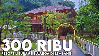 RESORT MURAH LEMBANG BERFASILITAS LENGKAP  Review Resort Islami Bandung  Emaki Almasoem Resort [upl. by Kissel]