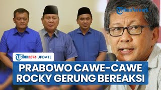 Rocky Gerung Sentil Prabowo Kampanyekan Ahmad Luthfi di Pilkada Jateng Agak Konyol [upl. by Mikah236]