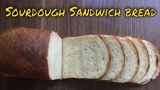 Sourdough sandwich bread [upl. by Jak]