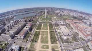 Xturix Flying over Washington DC Mall [upl. by Assilev203]