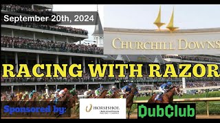 LIVE Horse Racing Handicapping  Belmont at the Big A  Churchill Downs  Gulfstream  Fri Sep 20th [upl. by Maurie]