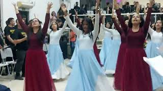 Jogral Deus invencível e Coreografia Shekinah Hinos Deus tu és grande e Deus de Elias [upl. by Leimaj]