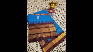 PURE HANDLOOM GADWAL PURE COTTON SAREES [upl. by Srevart]