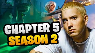 Eminem in Fortnite Chapter 5 Season 2 Alfreds Theme Fortnite Lyrics [upl. by Lenej37]